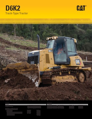 Bulldozers / Topadoras Caterpillar D6K2 XL