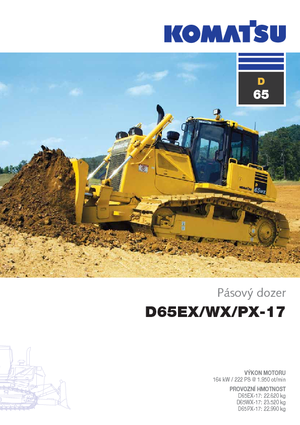 Bulldozers / Topadoras Komatsu D65WX-17