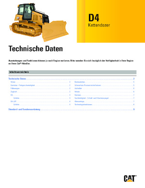 Bulldozers / Topadoras Caterpillar D4 XL