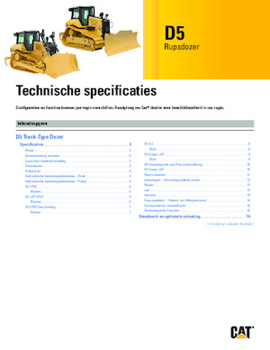 Bulldozers / Topadoras Caterpillar D5 LPG VPAT