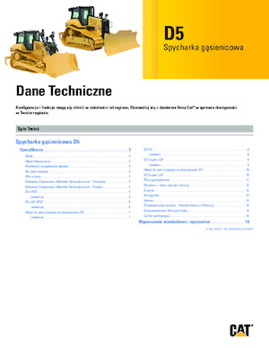 Bulldozers / Topadoras Caterpillar D5 LPG VPAT