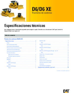 Bulldozers / Topadoras Caterpillar D6