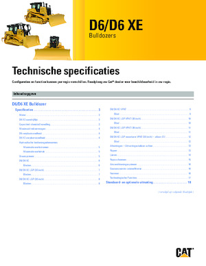 Bulldozers / Topadoras Caterpillar D6