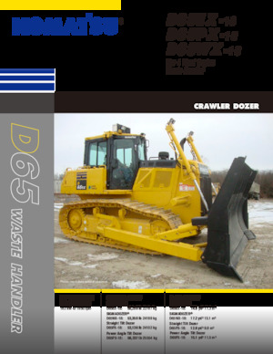 Bulldozers / Topadoras Komatsu D65PX-18 WH