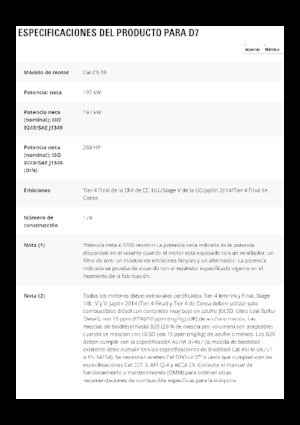 Bulldozers / Topadoras Caterpillar D7 LGP