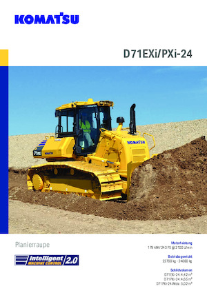 Bulldozers / Topadoras Komatsu D71PXi-24E0