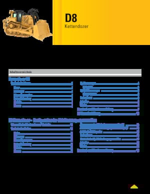 Bulldozers / Topadoras Caterpillar D8