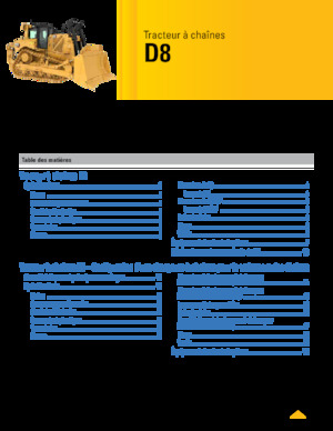 Bulldozers / Topadoras Caterpillar D8