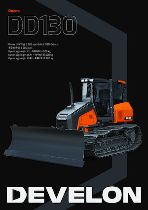 Bulldozers / Topadoras Develon DD130LGP2