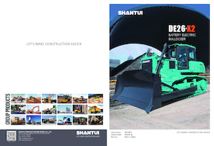 Bulldozers / Topadoras Shantui DE26-X2