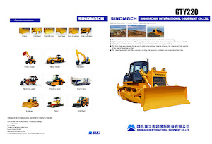 Bulldozers / Topadoras Sinomach GTY220