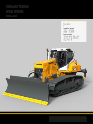 Bulldozers / Topadoras Liebherr PR 726 Litronic