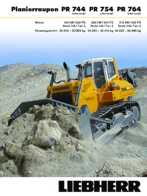 Bulldozers / Topadoras Liebherr PR 764 Litronic 