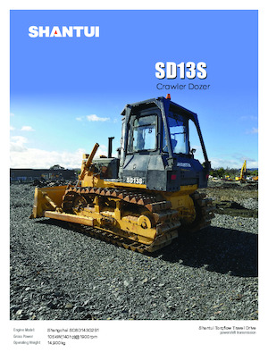 Bulldozers / Topadoras Shantui SD13S