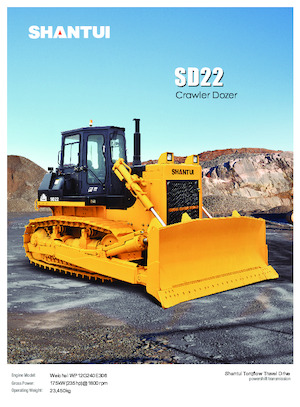Bulldozers / Topadoras Shantui SD22F