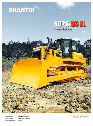 Bulldozers / Topadoras Shantui SD26-B3 XL