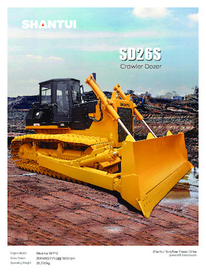 Bulldozers / Topadoras Shantui SD26S