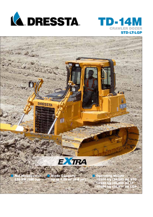 Bulldozers / Topadoras Dressta TD 14 M LT Extra
