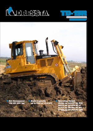Bulldozers / Topadoras Dressta TD 15 R WT