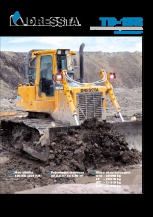 Bulldozers / Topadoras Dressta TD 15 R WT