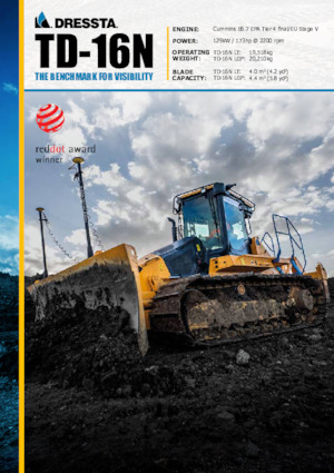 Bulldozers / Topadoras Dressta TD 16N LGP