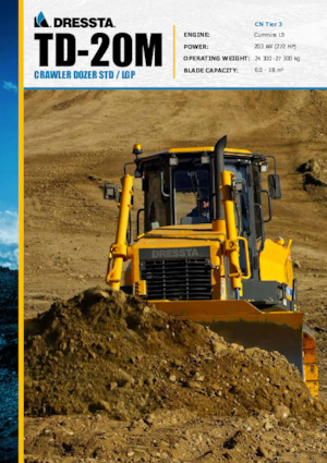 Bulldozers / Topadoras Dressta TD-20M STD