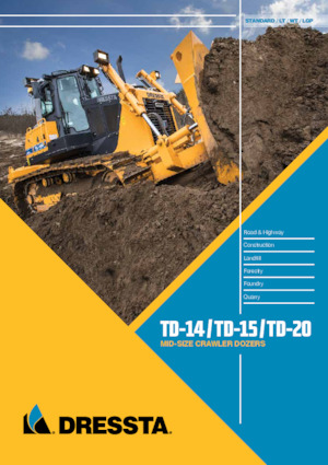 Bulldozers / Topadoras Dressta TD 20R Extra LT 