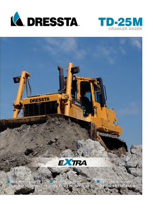 Bulldozers / Topadoras Dressta TD 25 M Extra