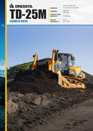 Bulldozers / Topadoras Dressta TD 25M