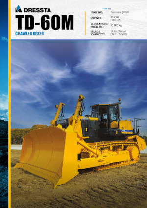 Bulldozers / Topadoras Dressta TD 60M