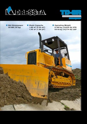 Bulldozers / Topadoras Dressta TD 8 R