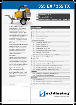 Cortadoras Schliesing 355 EX