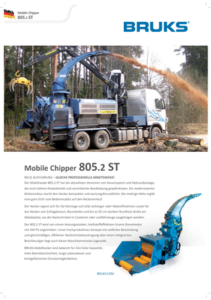 Cortadoras Bruks 805.2 ST