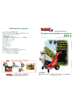 Cortadoras Bugnot BV-E 3