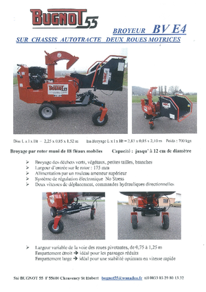 Cortadoras Bugnot BV-E 4 PF