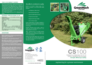 Cortadoras Green Mech CS 100-14 PS
