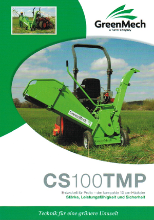 Cortadoras Green Mech CS 100 TMP