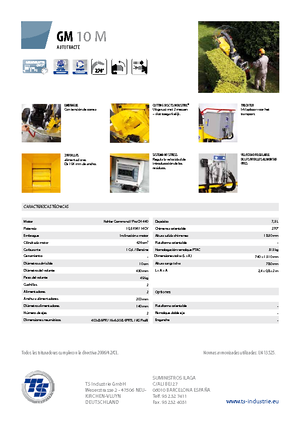 Cortadoras TS-Industrie GM 10 M