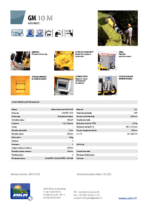 Cortadoras TS-Industrie GM 10 M