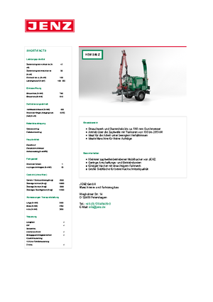 Cortadoras Jenz HEM 540 Z