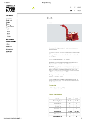 Cortadoras Junkkari HJ 4 G