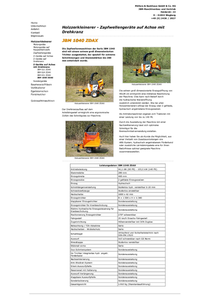 Cortadoras JBM JBM 1040 ZDAX