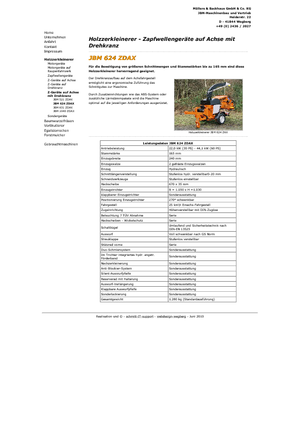 Cortadoras JBM JBM 624 ZDAX