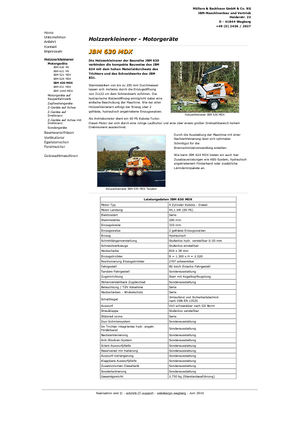 Cortadoras JBM JBM 630 MDX