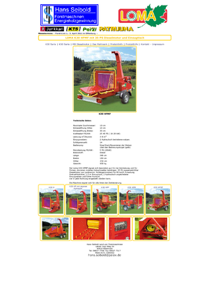 Cortadoras Loma K 30 HPMF