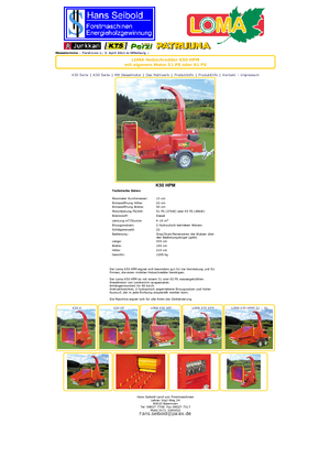 Cortadoras Loma K 50 HPM