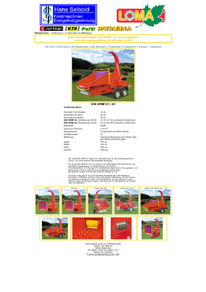 Cortadoras Loma K 50 HPMF 65