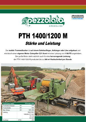 Cortadoras Pezzolato PTH 1400/1200