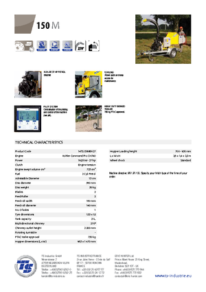 Cortadoras TS-Industrie TS 150 M