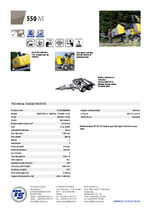 Cortadoras TS-Industrie TS 550 M